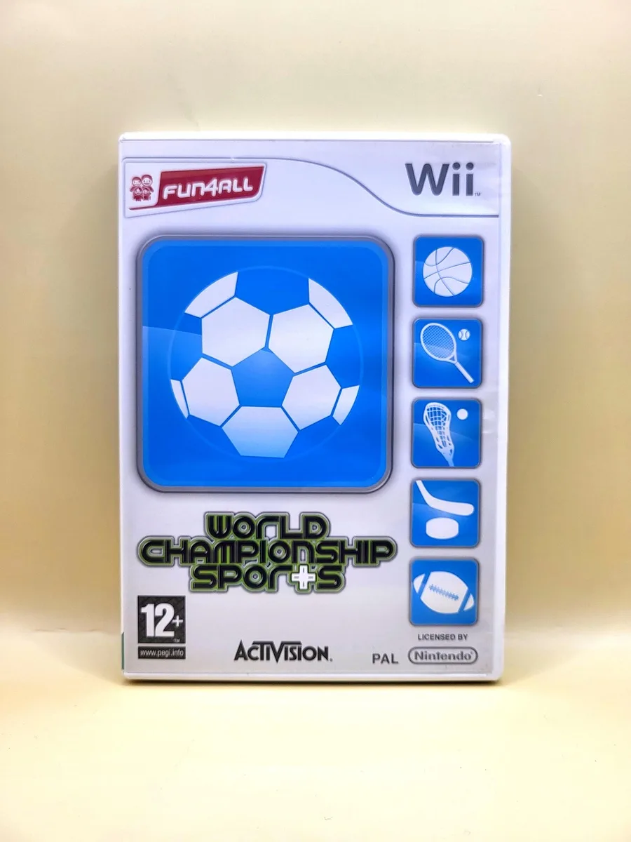 World Championship Sports - Nintendo Wii voorkant