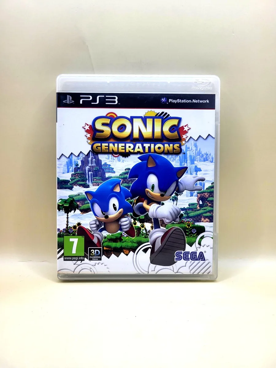 Sonic Generations - PlayStation 3 - PS3 voorkant