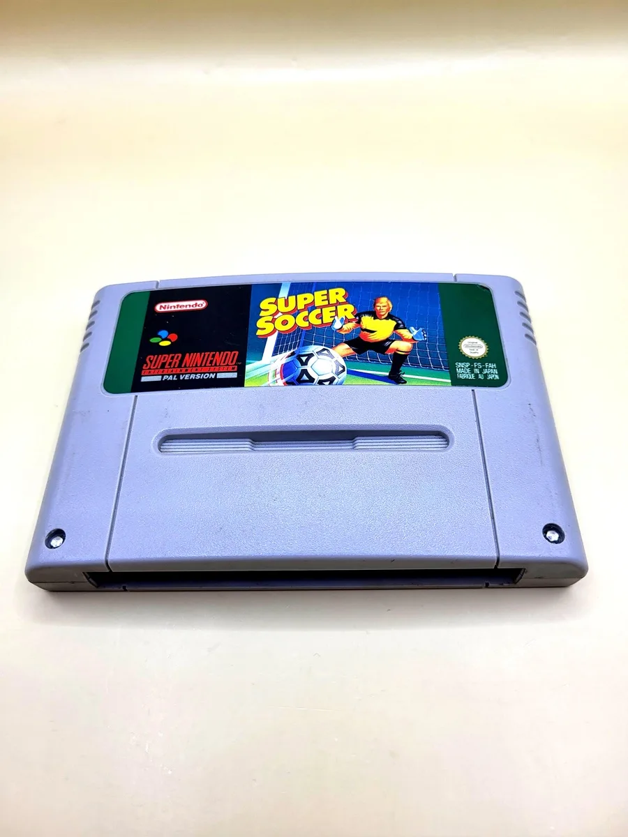 Super Soccer - Super Nintendo - SNES voorkant