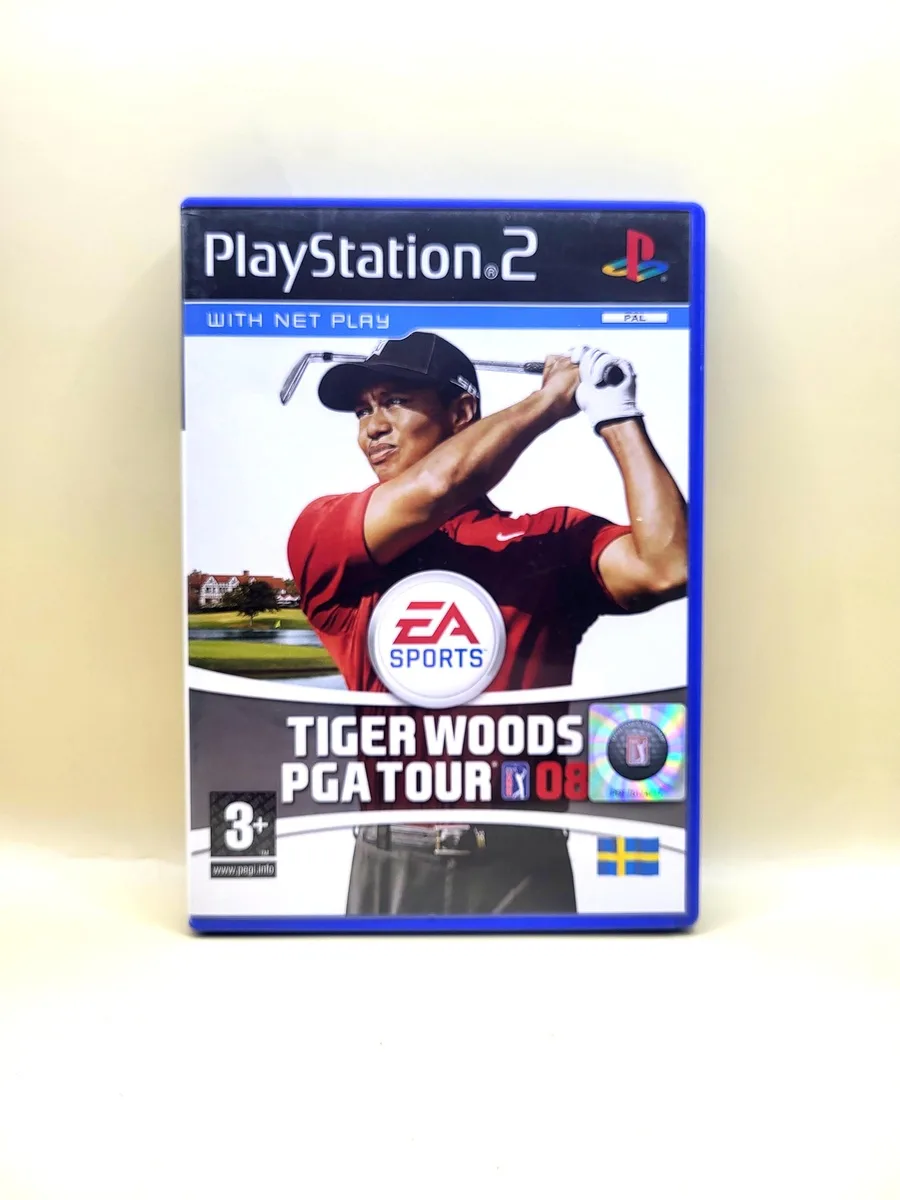 Tiger Woods PGA Tour 08 - PlayStation 2 - PS2 voorkant