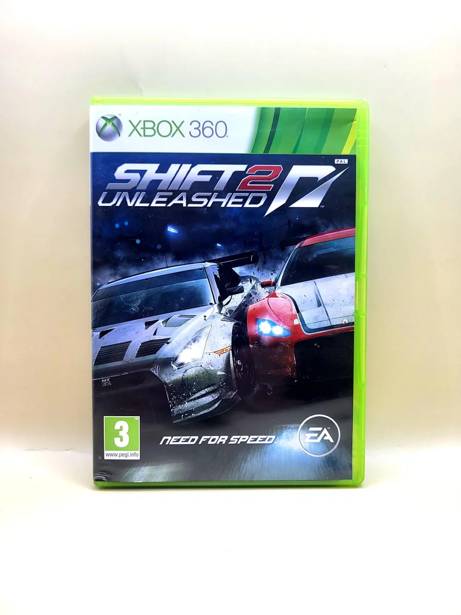 Shift 2: Unleashed - Xbox 360 voorkant