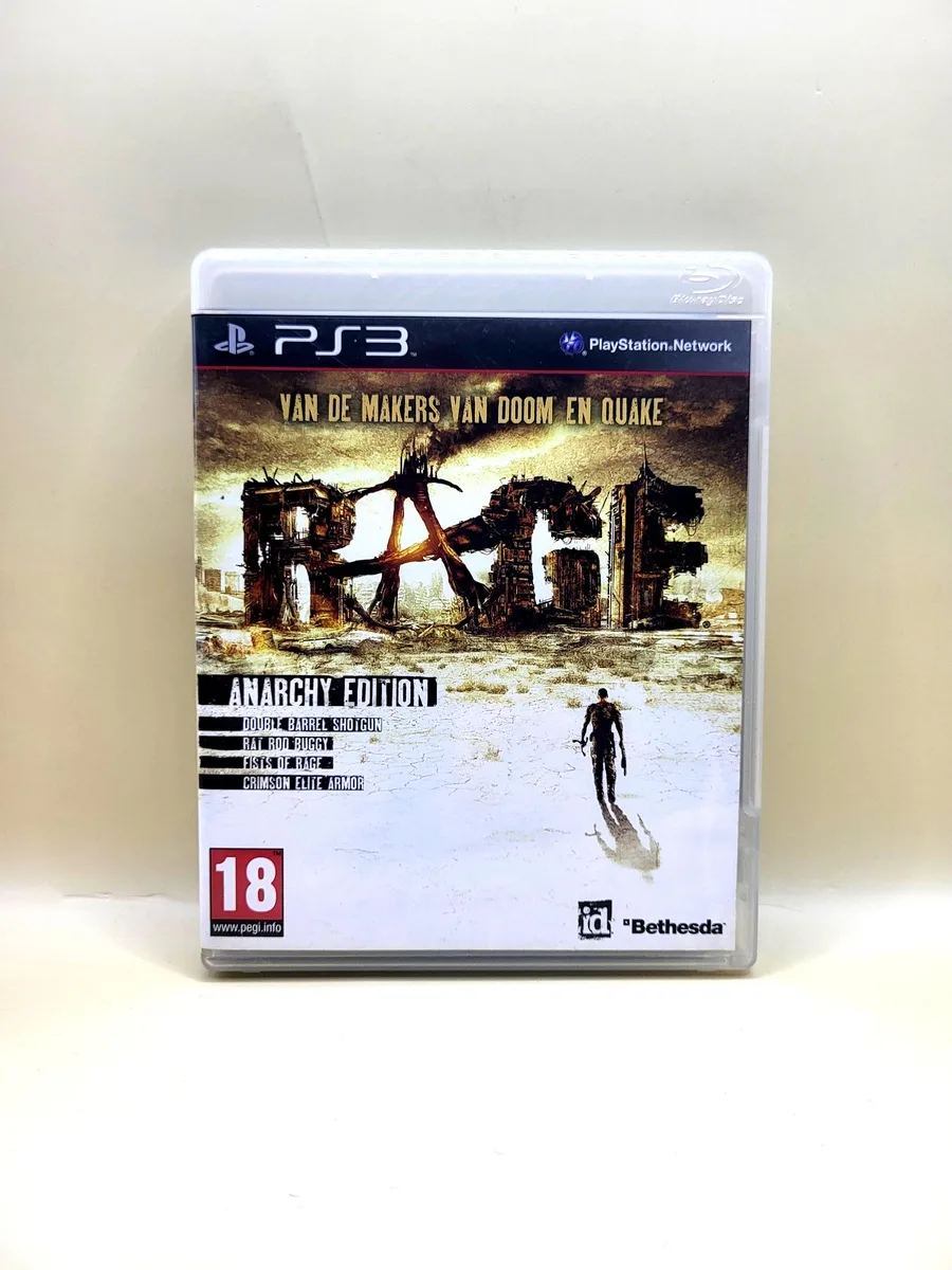 RAGE Anarchy Edition - PlayStation 3 - PS3 voorkant