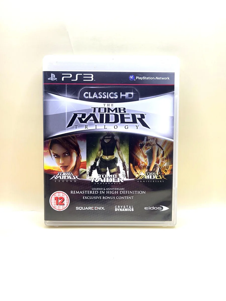 Tomb Raider Trilogy - PlayStation 3 - PS3 voorkant