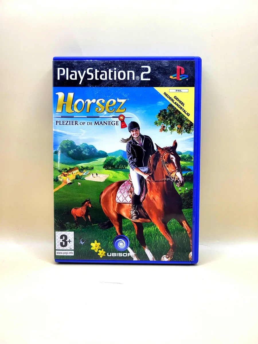 Horsez: Plezier op de Manege - PlayStation 2 - PS2 voorkant