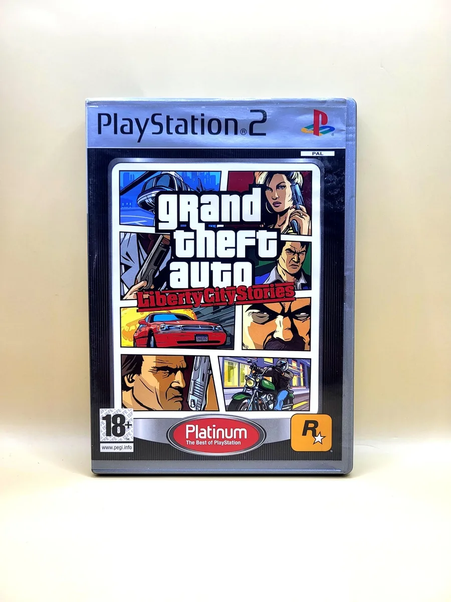 Grand Theft Auto: Liberty City Stories Platinum (No Manual) - PlayStation 2 - PS2 voorkant