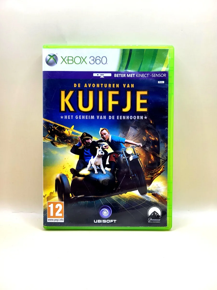 De Avonturen van Kuifje: Het Geheim van de Eenhoorn (No Manual) - Xbox 360 voorkant
