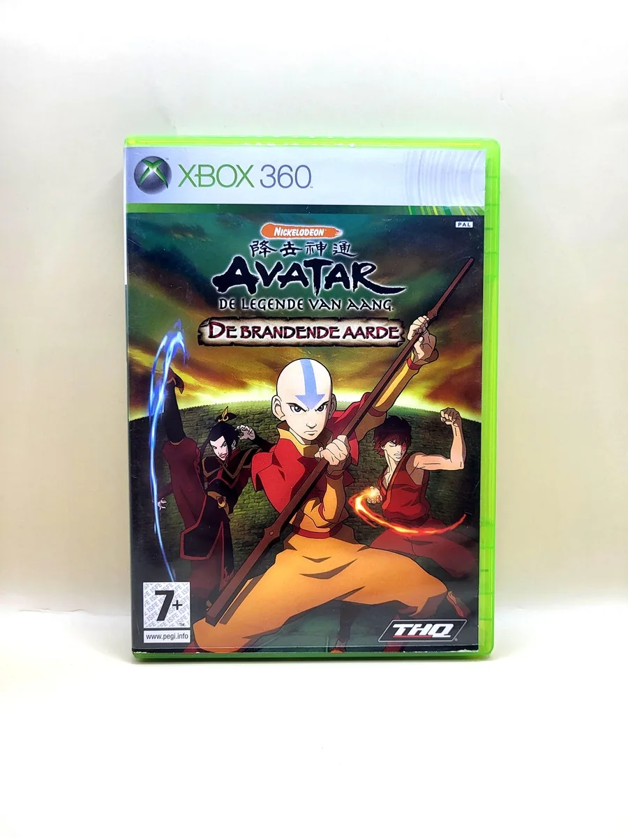 Avatar De Brandende Aarde - Xbox 360 voorkant