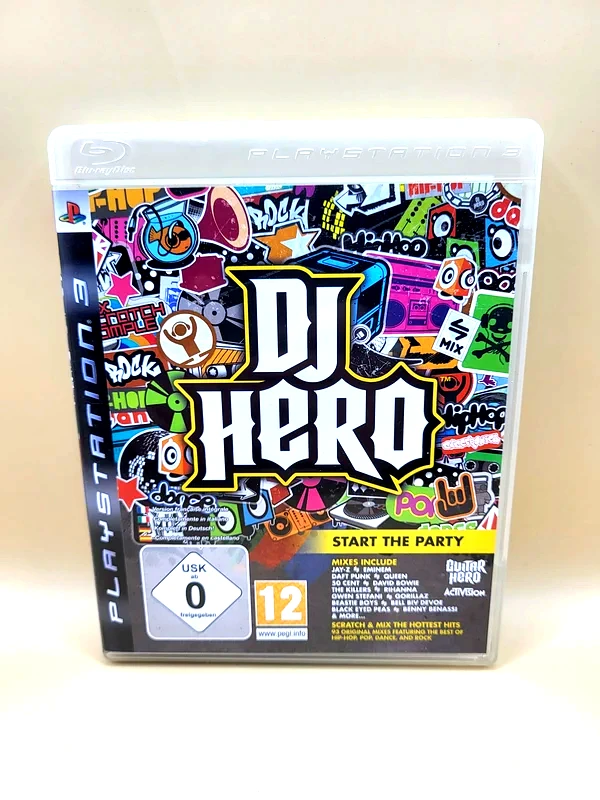 DJ Hero (Game Only) - PlayStation 3 - PS3 – voorkant