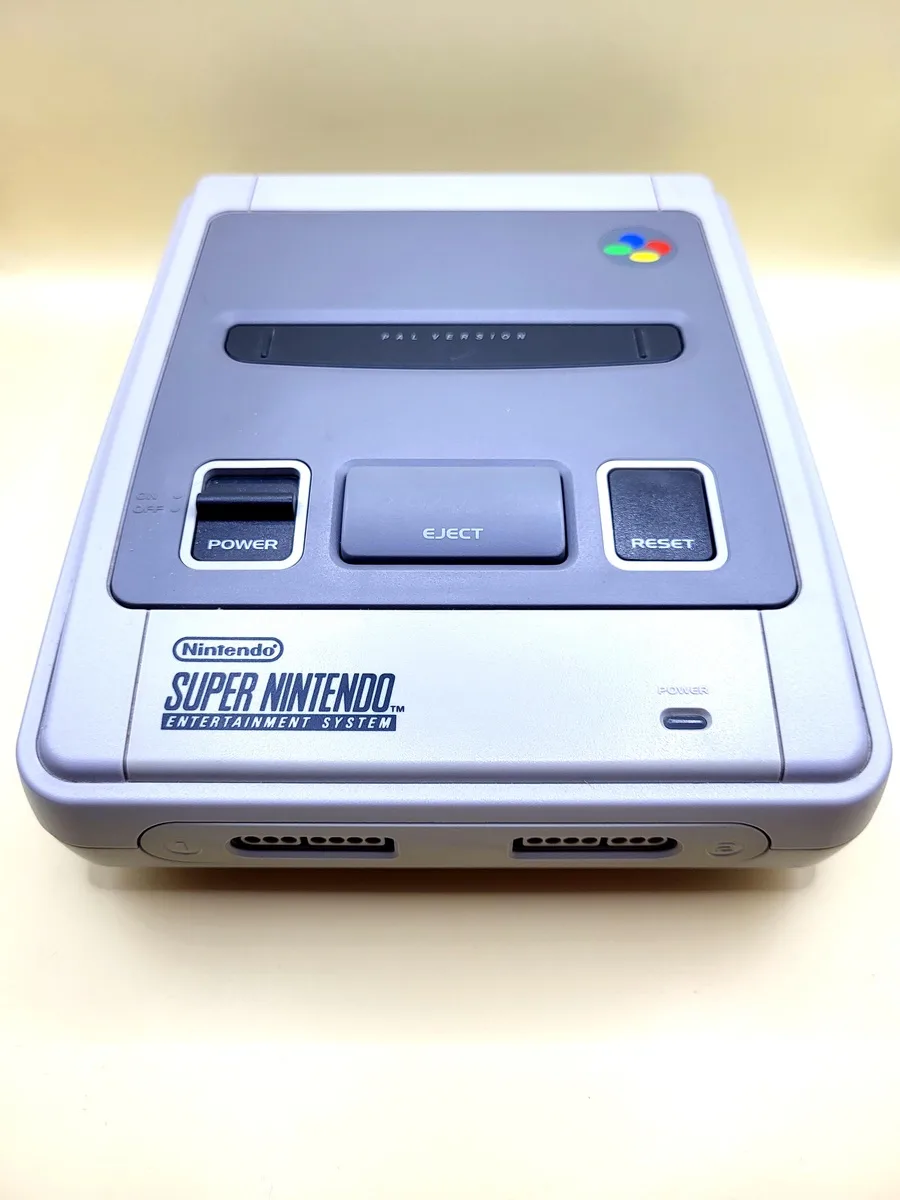 Super Nintendo SNES Console 1-Chip - SNSP-001A voorkant